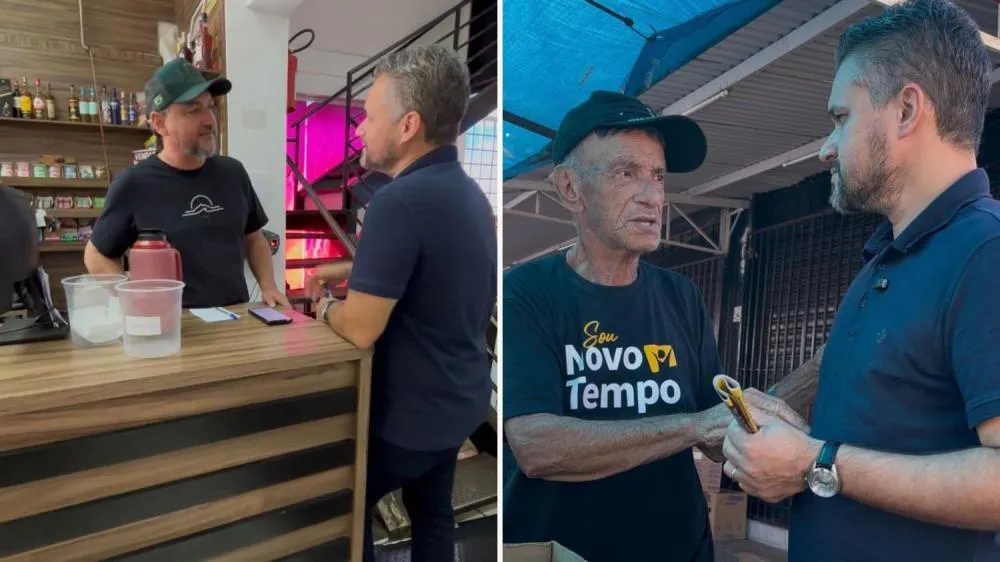 Vereador Leinha visita a Feira do Guanandi e ouve demandas de feirantes e moradores