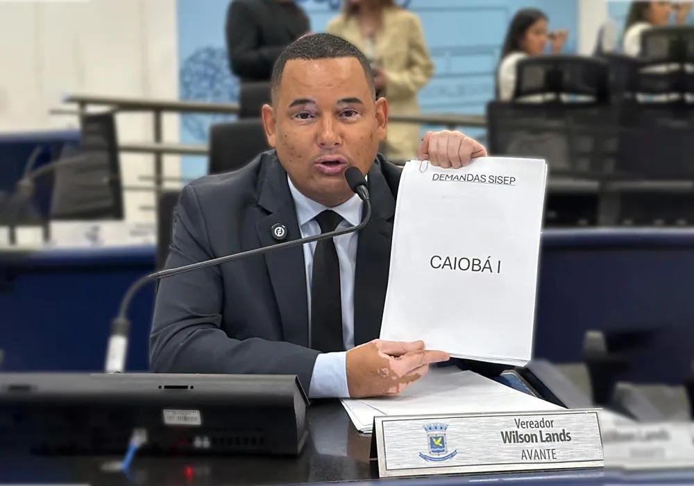 Durante sessão Vereador Wilson Lands reforça compromisso com o Caiobá I e luta por investimentos para garantir a pavimentação do bairro
